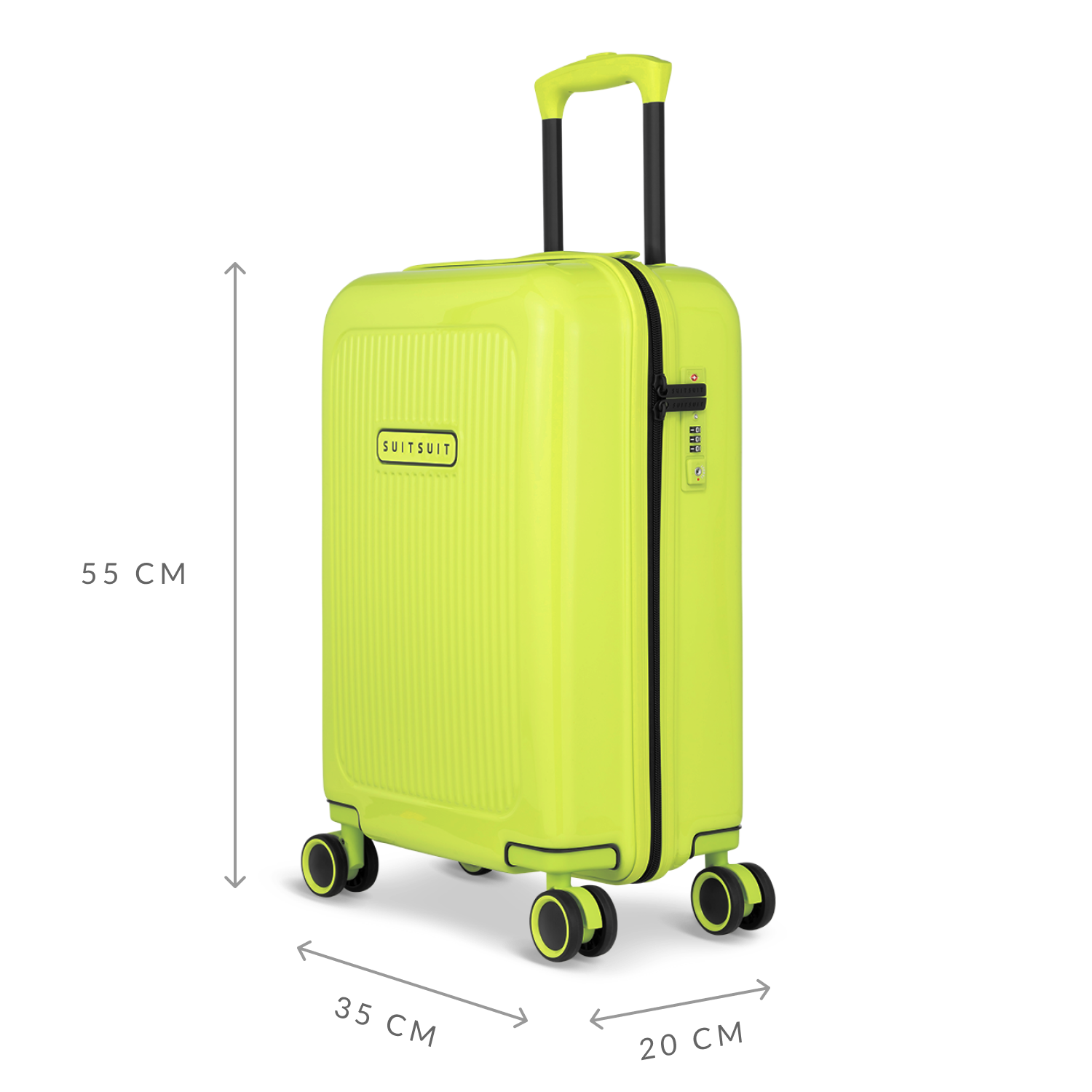 Expression - Cyber Lime - Carry-on (55 cm)