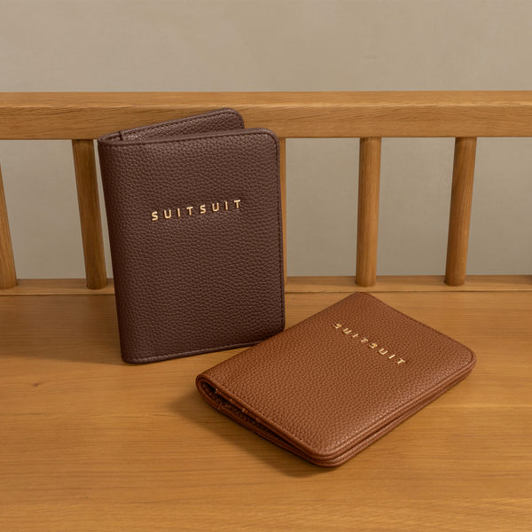 Fab Seventies - Camel - Passport Holder