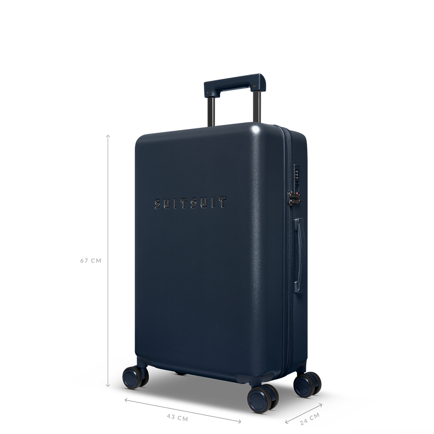 Mystique - Midnight Blue - Check-in (66  cm)