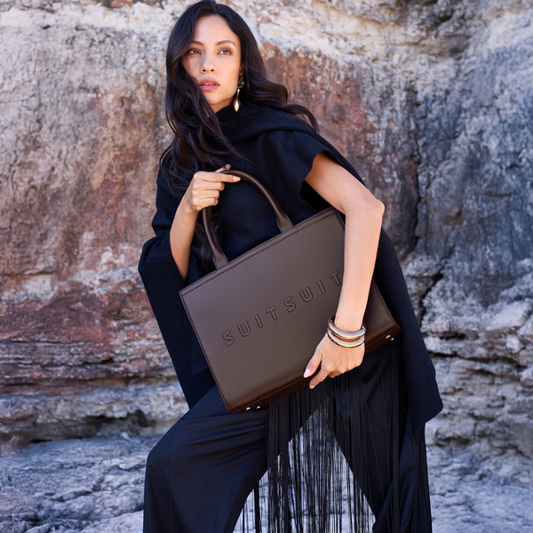 Serenity - Chocolate Brown - Shopper (Smooth Leather)