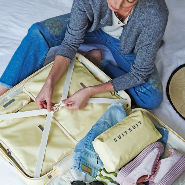 Packing cube clearance for suit