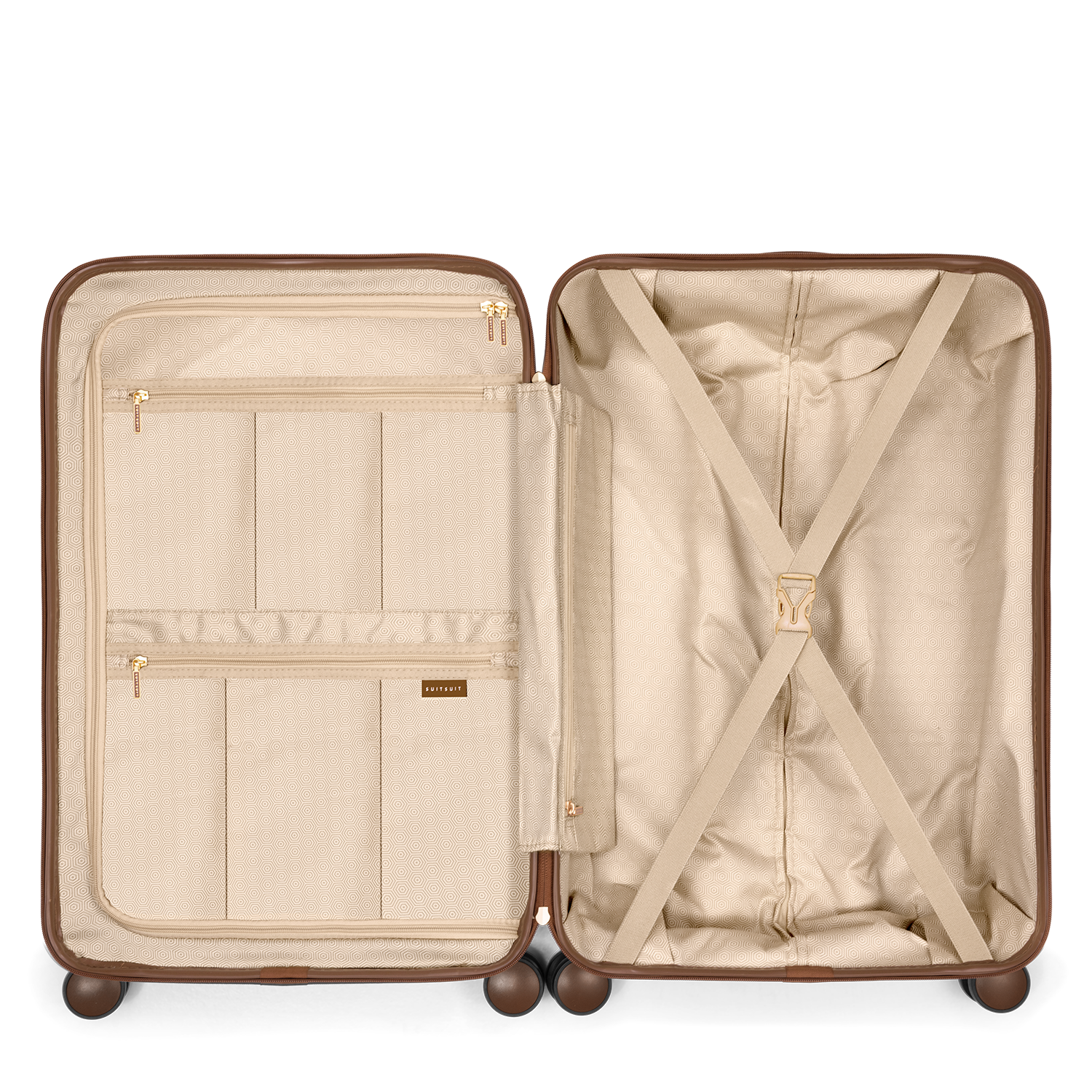Fab Seventies - Old Rose - Luggage Set (55/66/76 cm)