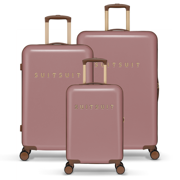 Fab Seventies - Old Rose - Luggage Set (55/66/76 cm)