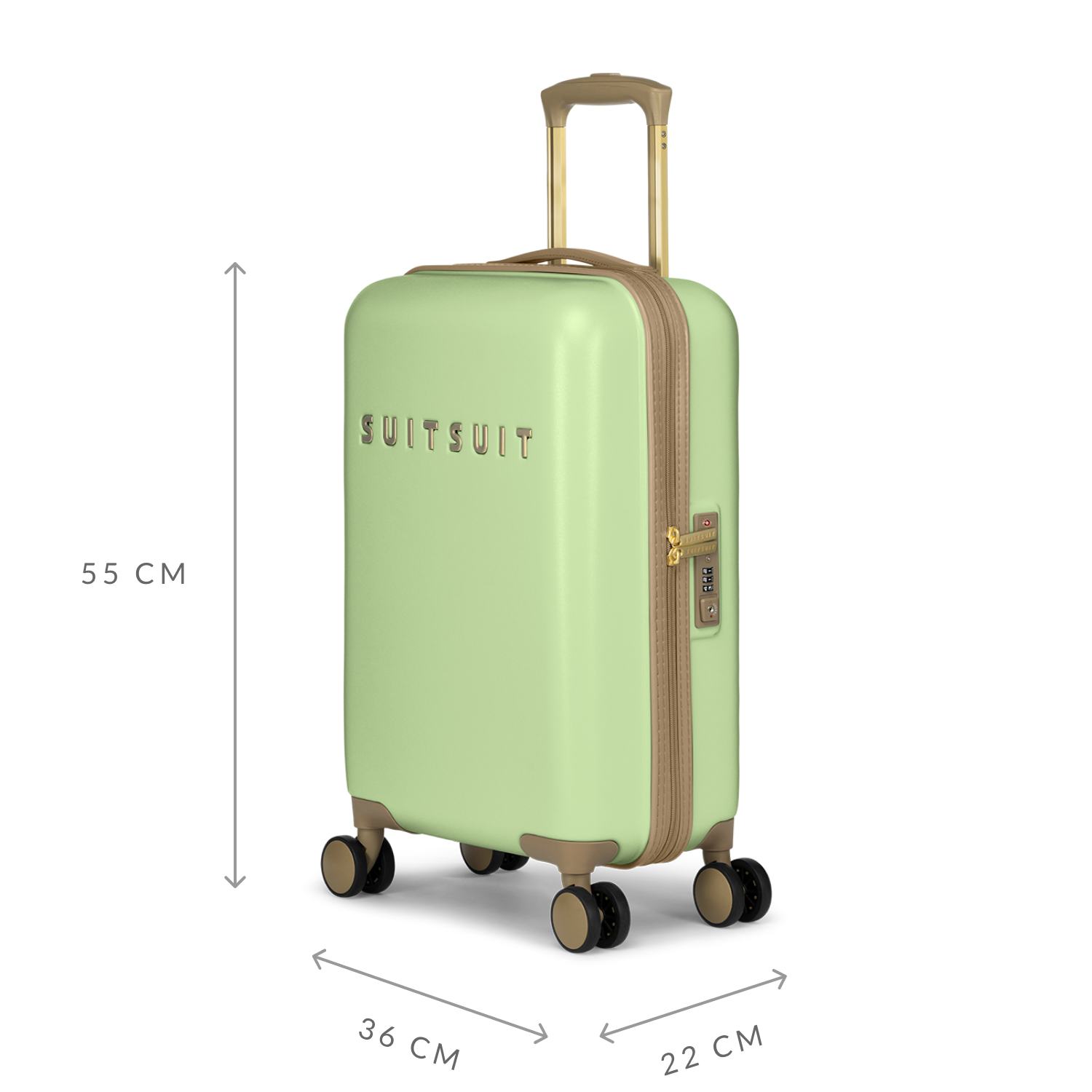 Fusion - Butterfly Green - Carry-on (20 inch)