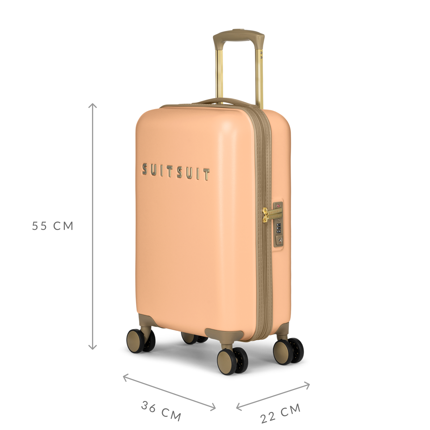 Fusion - Pale Orange - Carry-on (20 inch)
