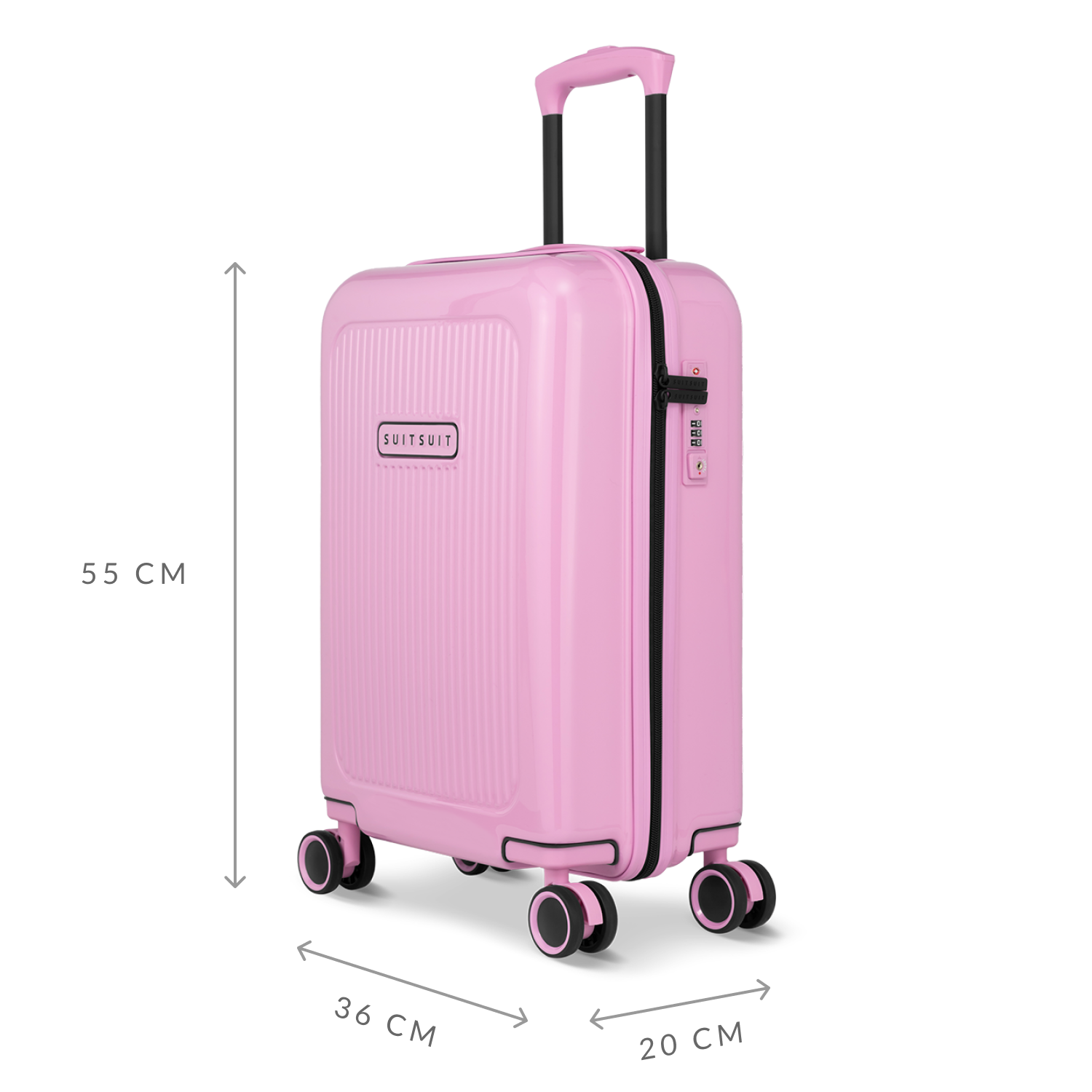 Expression Fondant Pink Carryon (20 inch) SUITSUIT International