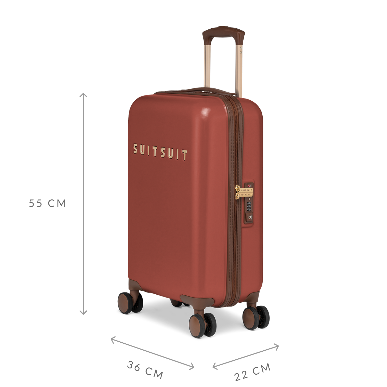 Fab Seventies - Red Ochre - Duo Set (20/28 inch)