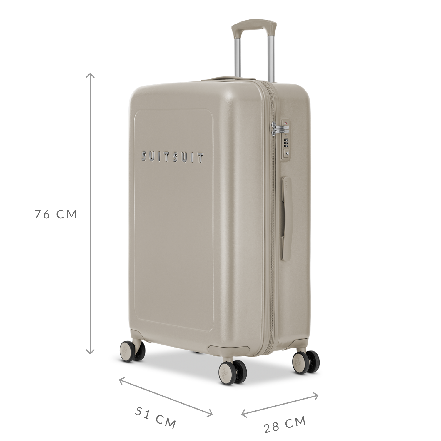 Natura - Bleached Sand - Check-in (28 inch)
