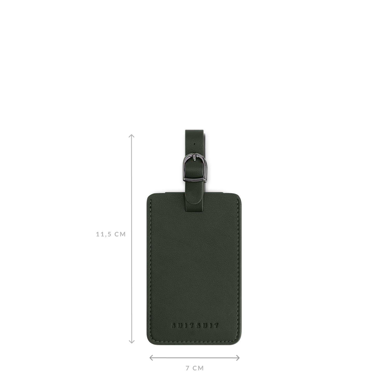 Mystique - Dark Olive - Luggage Tag Large