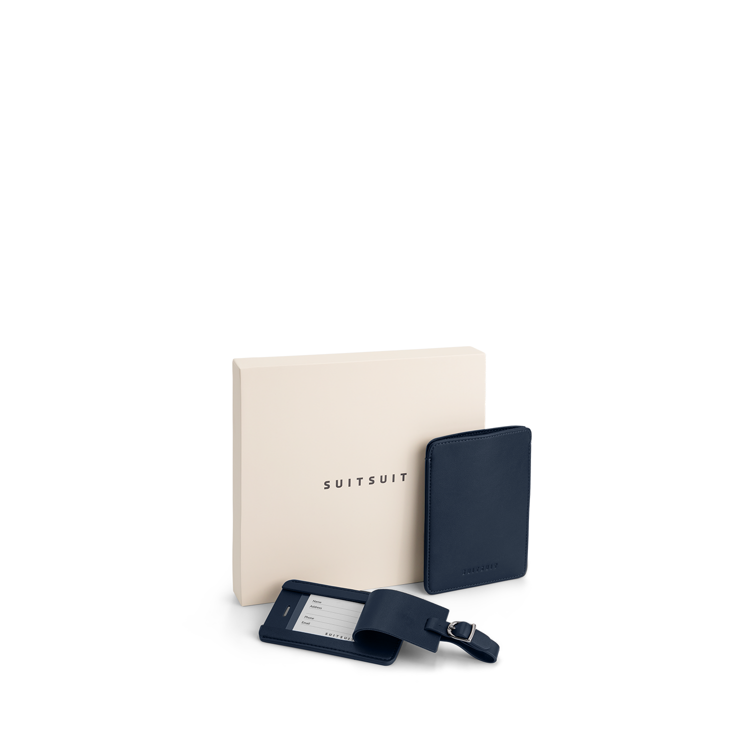 Mystique - Midnight Blue - Passport Sleeve & Luggage Tag Large