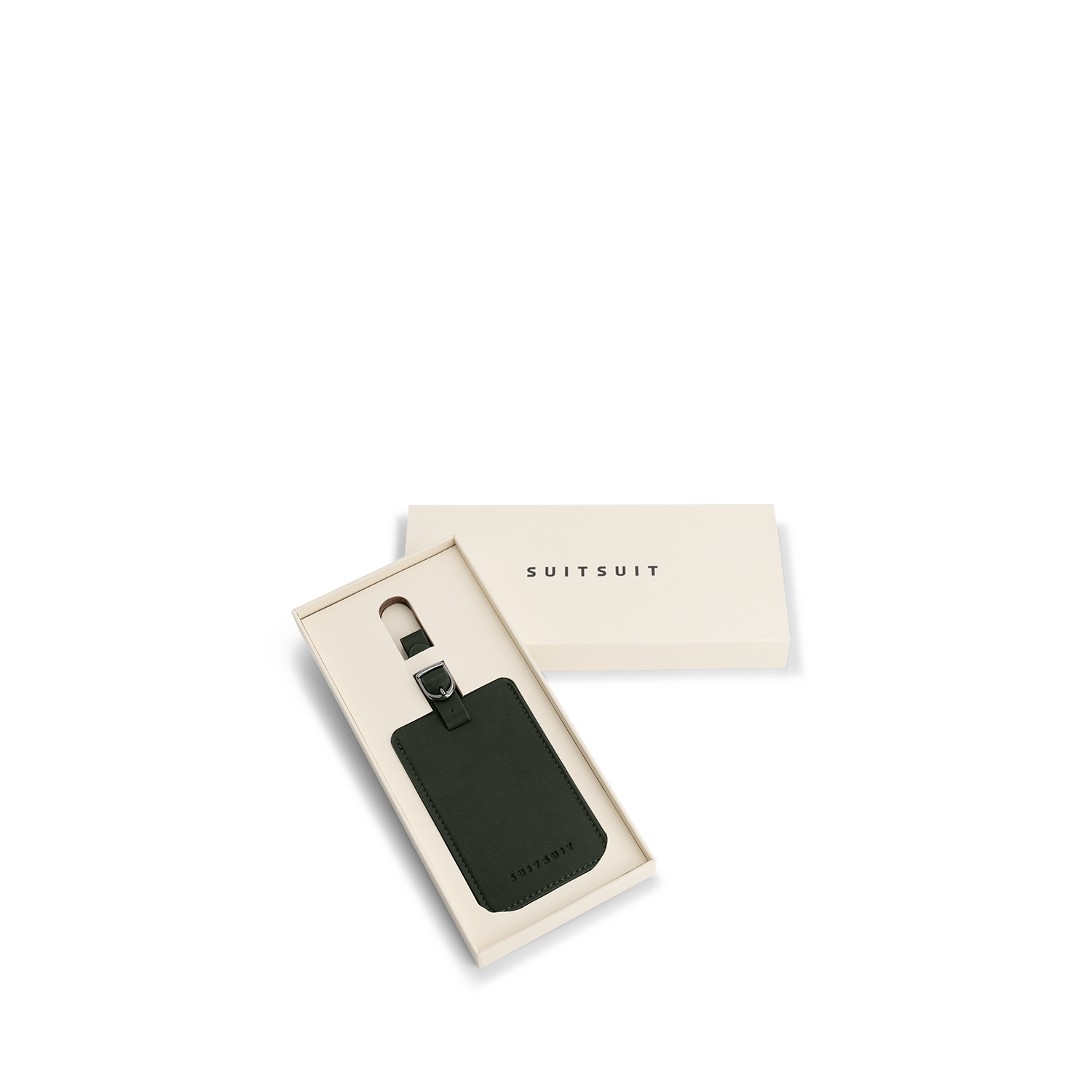Mystique - Dark Olive - Luggage Tag Large