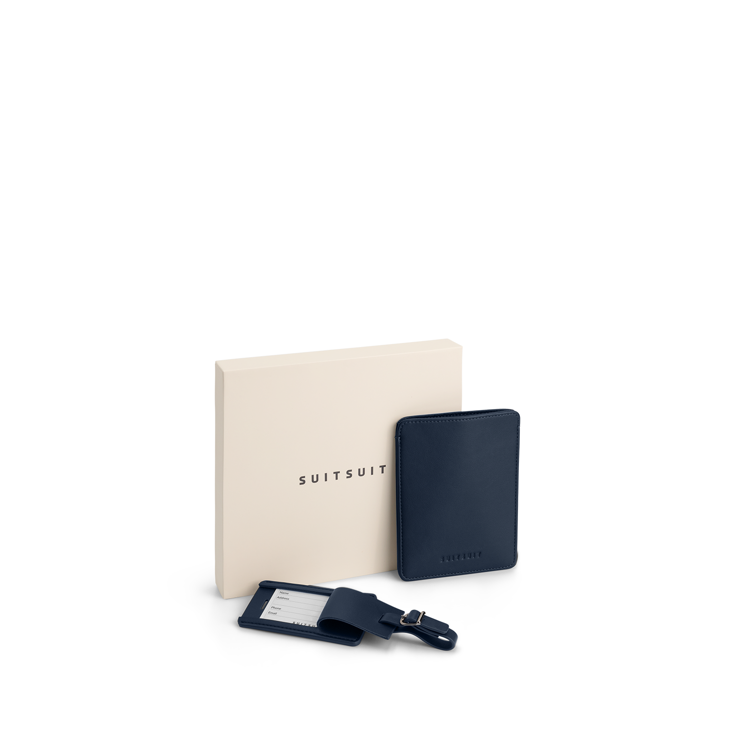 Mystique - Midnight Blue - Passport Sleeve & Luggage Tag Medium