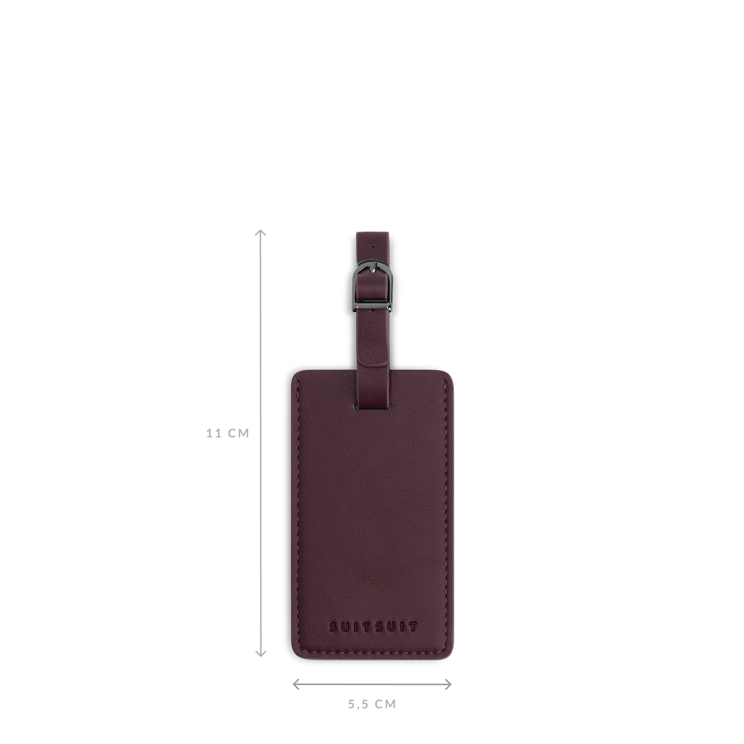 Mystique - Cherry Lacquer - Luggage Tag Medium