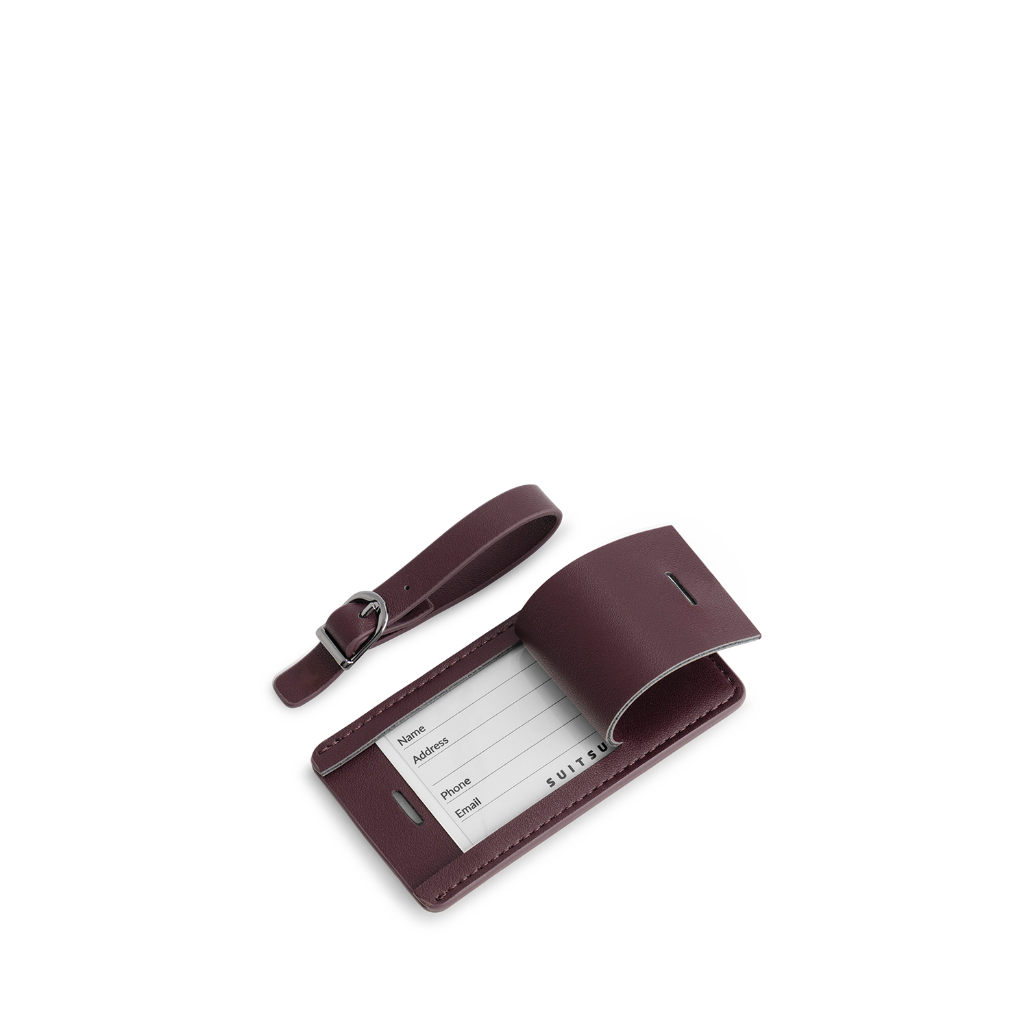 Mystique - Cherry Lacquer - Luggage Tag Medium