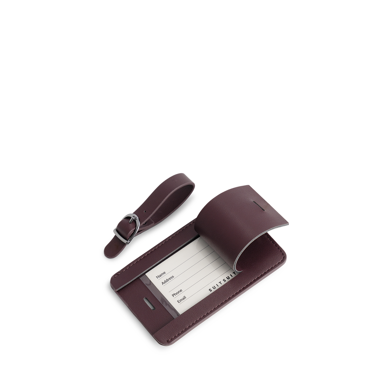 Mystique - Cherry Lacquer - Luggage Tag Large