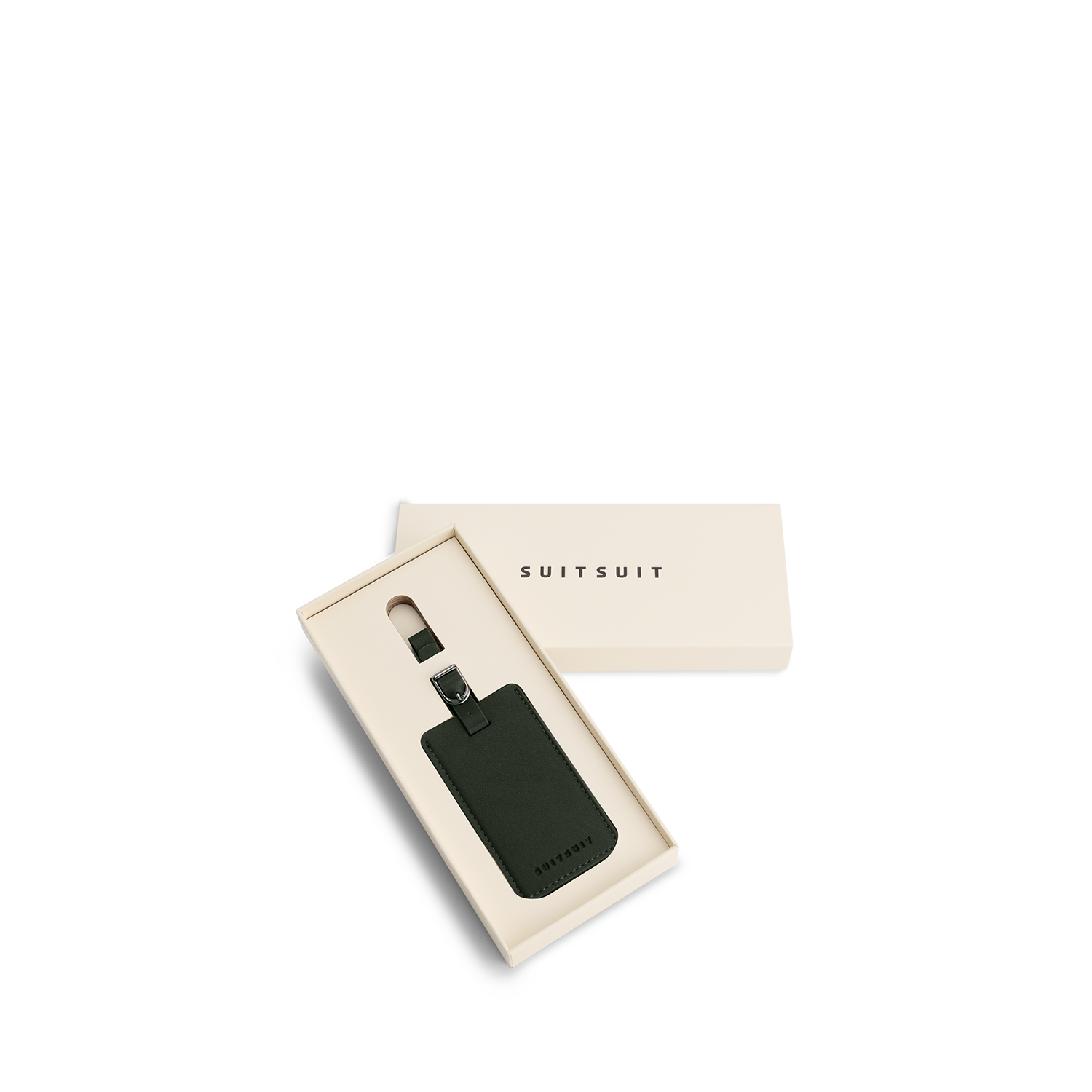 Mystique - Dark Olive - Luggage Tag Medium