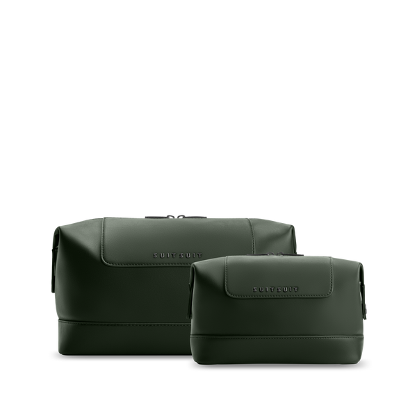 Mystique - Dark Olive - Toiletry Bag XL & Make Up Bag