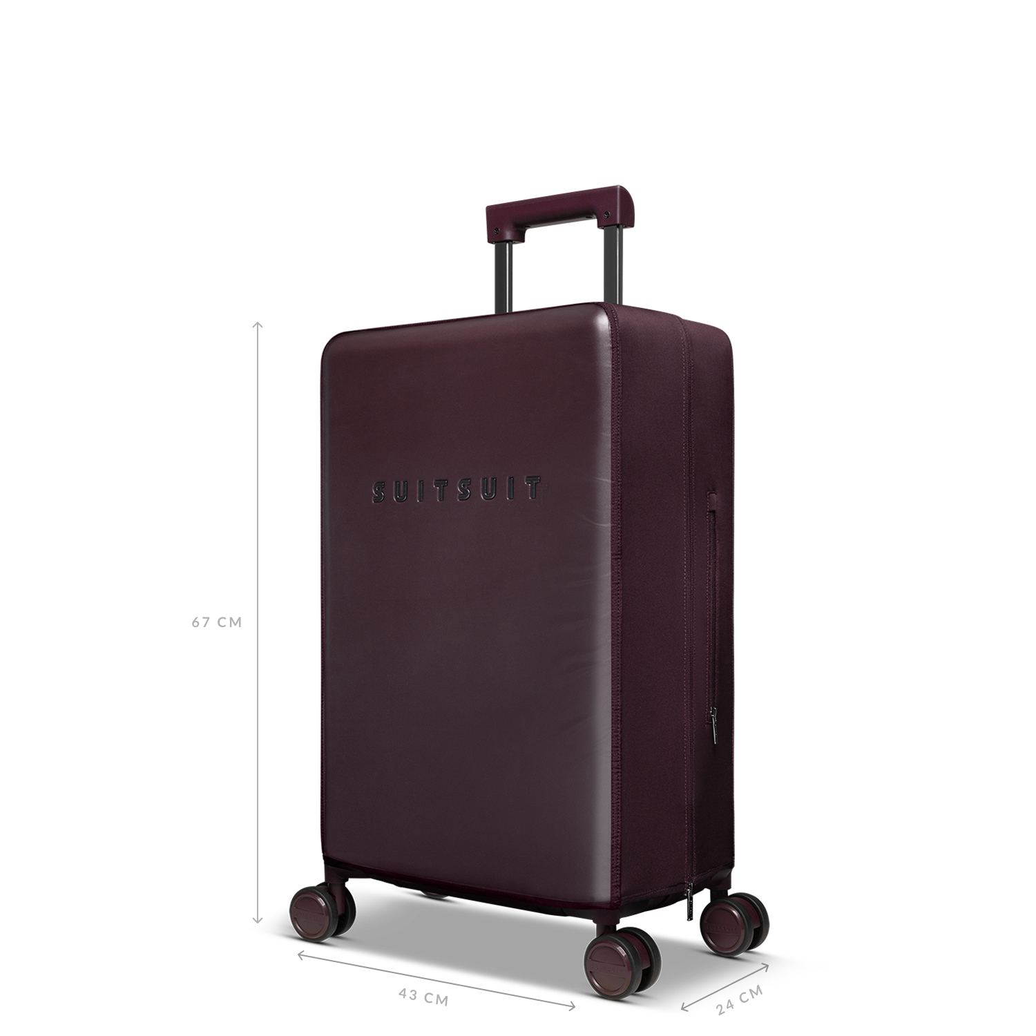 Mystique - Cherry Lacquer - Protection Cover (24 inch)