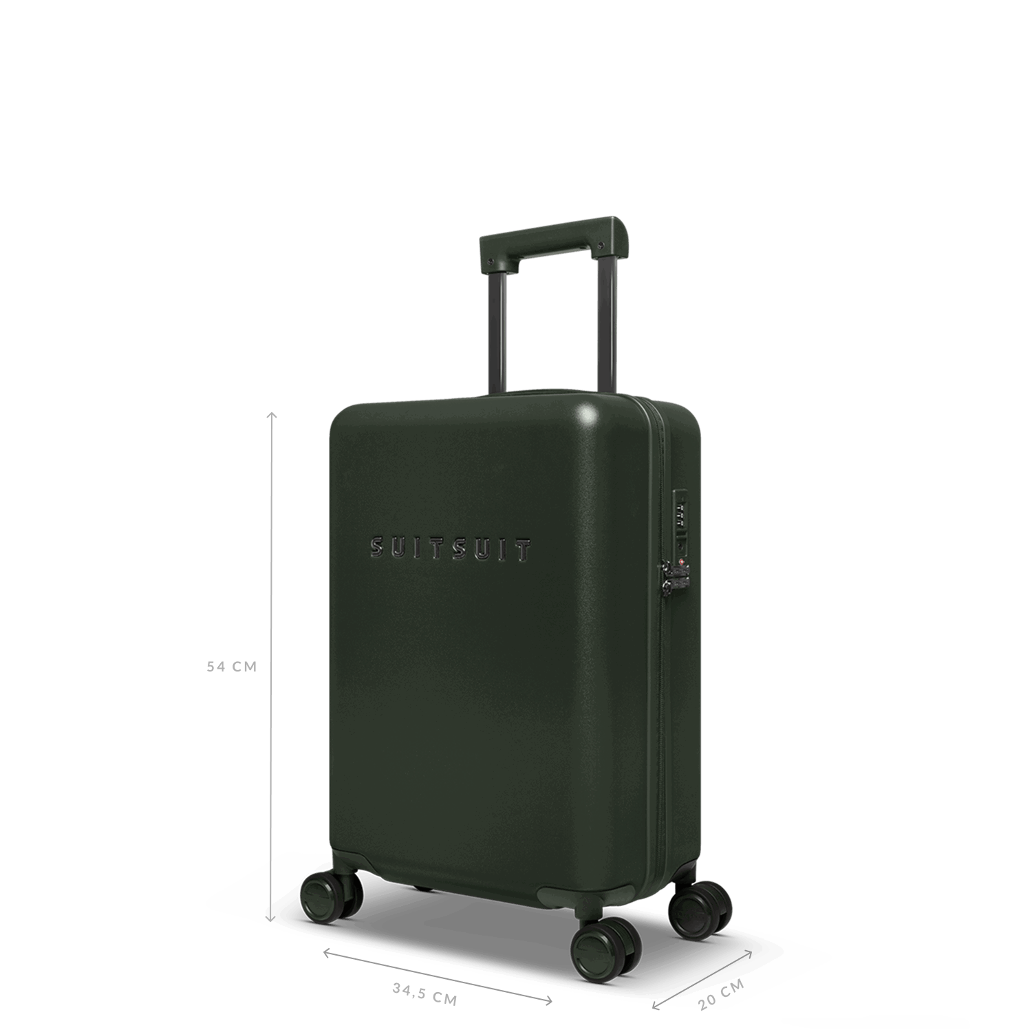 Mystique - Dark Olive - Luggage Set (20/24/28 inch)