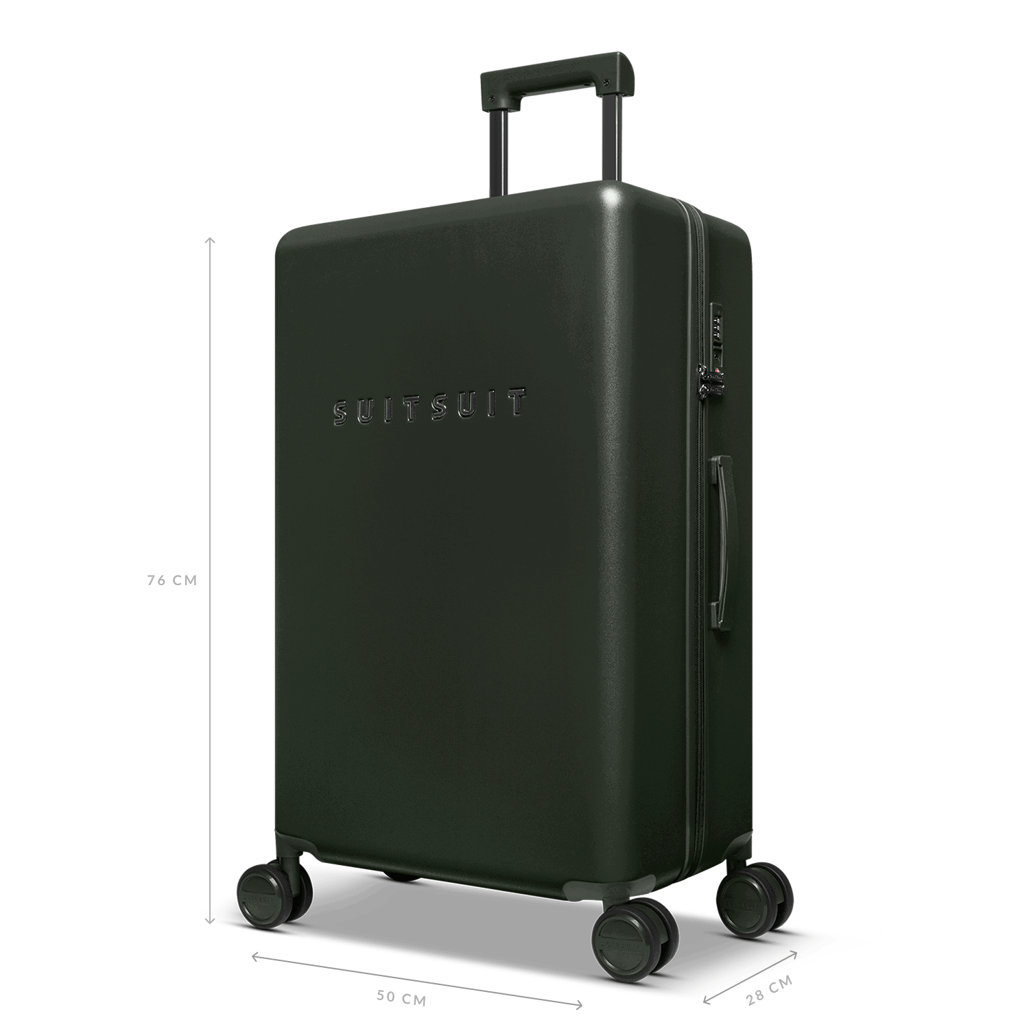 Mystique - Dark Olive - Luggage Set (20/24/28 inch)