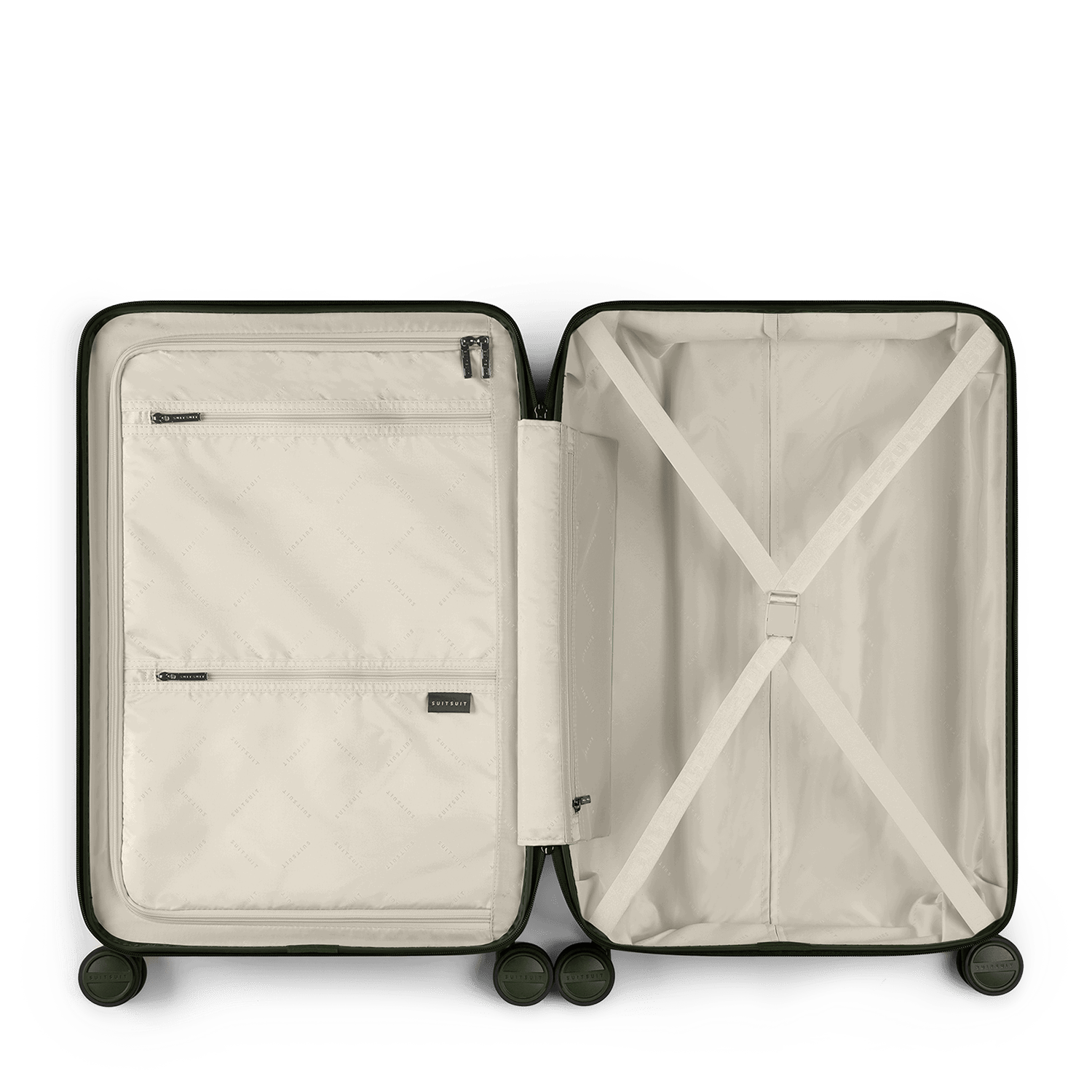 Mystique - Dark Olive - Luggage Set (20/24/28 inch)