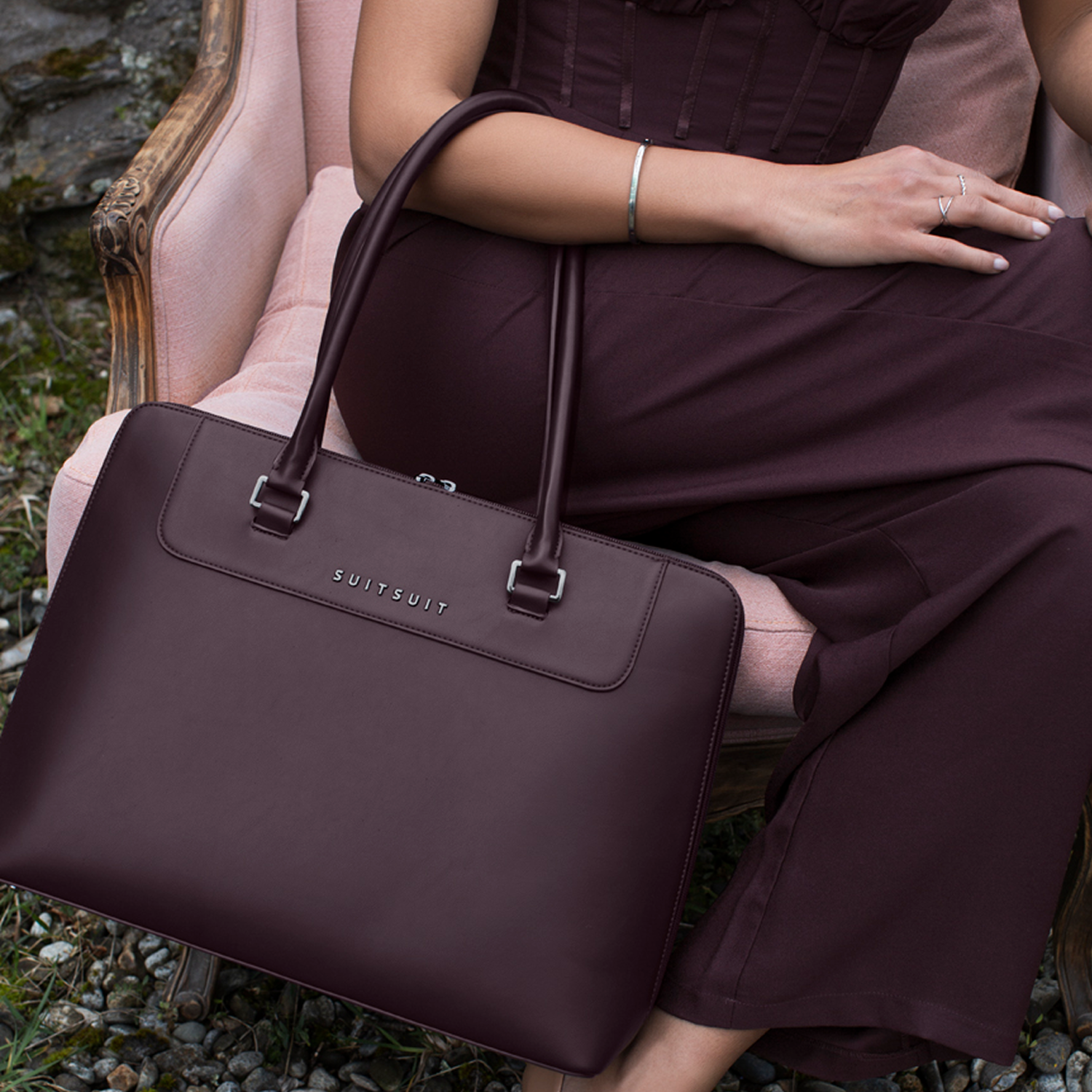 Mystique - Cherry Lacquer - Laptop Bag