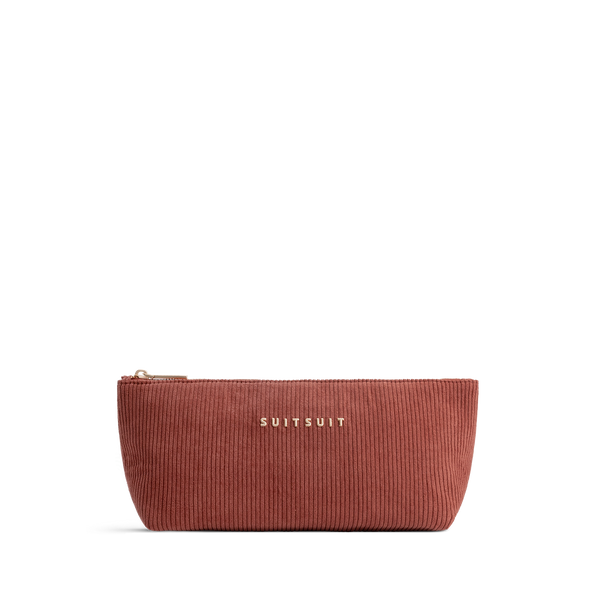 Fab Seventies - Corduroy Red Ochre - Toiletry Bag M