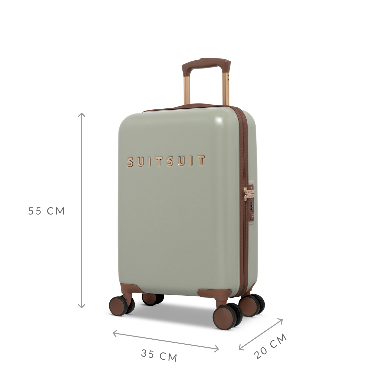 Fab Seventies - Sustained Grey - Carry-on (20 inch)