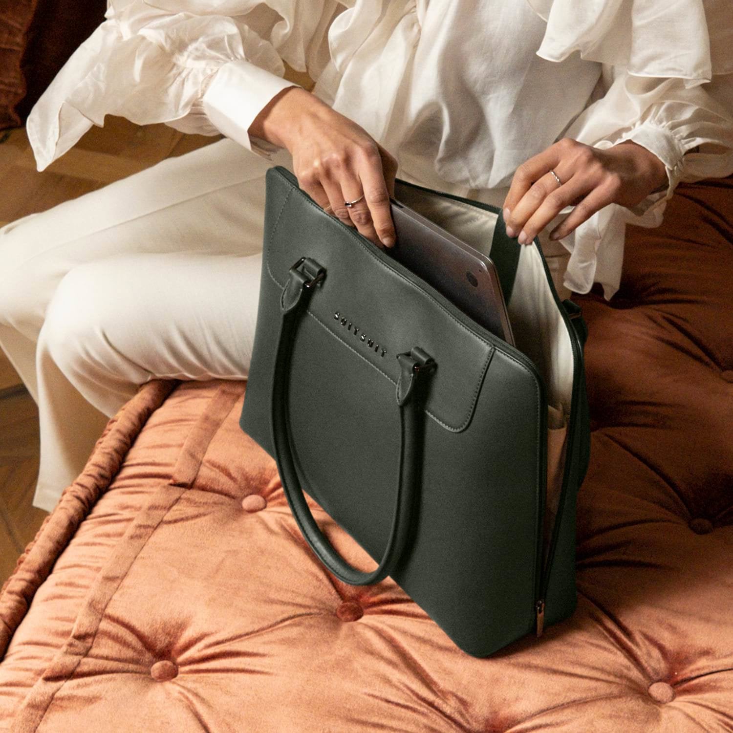 Mystique - Dark Olive - Laptop Bag