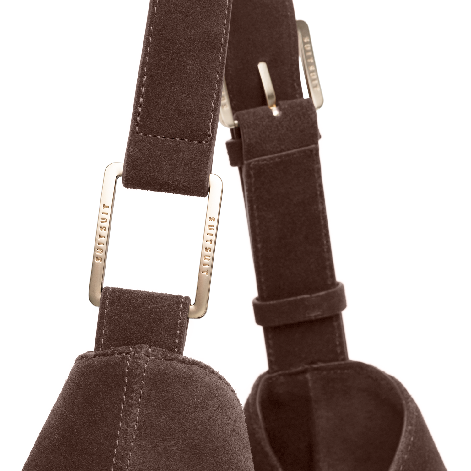 Fab Seventies Special Edition - Chocolate Brown - Slouchy Bag (Suede)