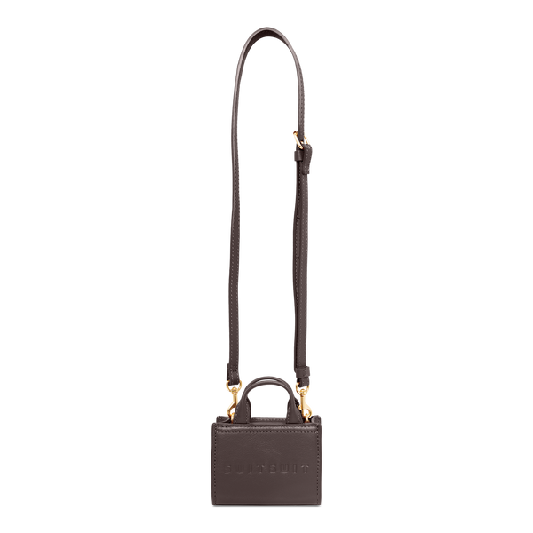Fab Seventies Special Edition - Chocolate Brown - Micro Cross Body Bag (Smooth Leather)