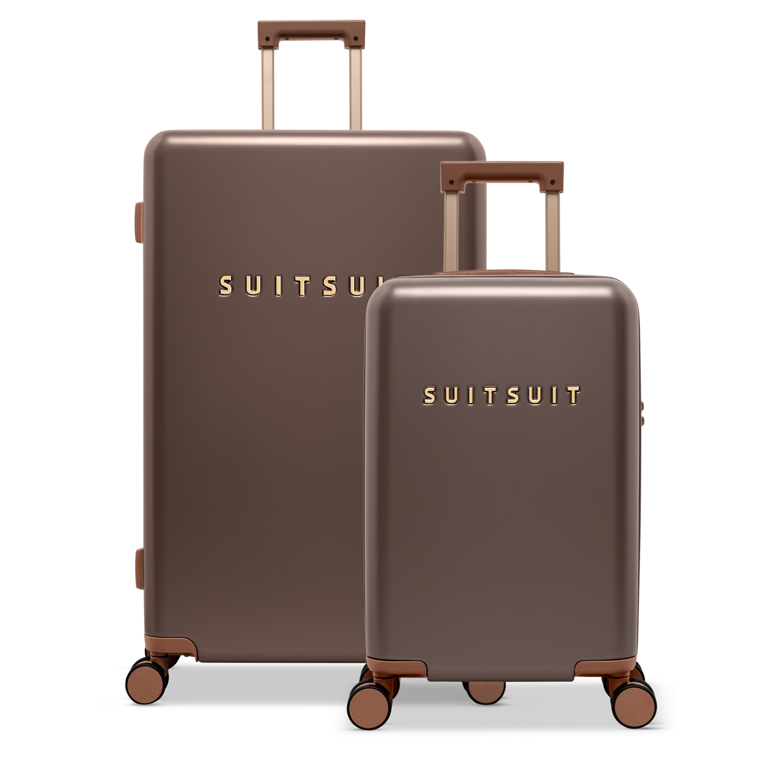 Fab Seventies Special Edition - Chocolate Brown - Safe Travels Set (55/76 CM)