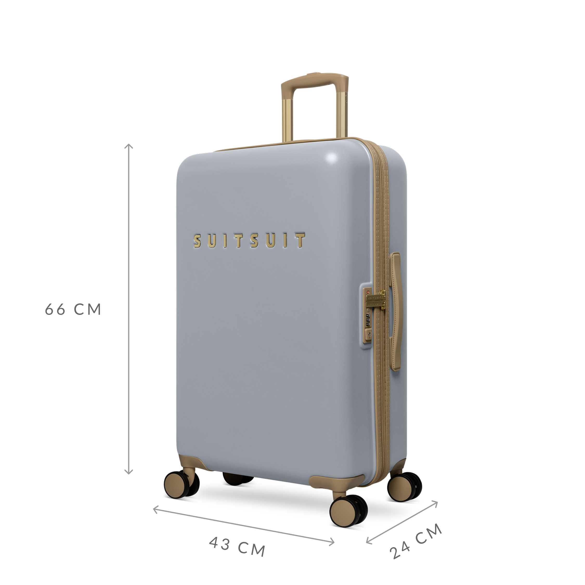 Fusion - Frosted Grey - Perfect Packing Set (66 cm)