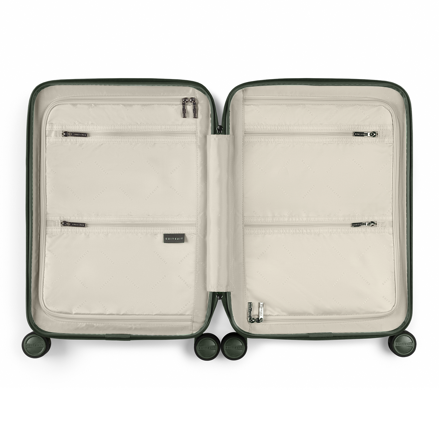 Mystique - Dark Olive - Luggage Set (55/66/76 cm)