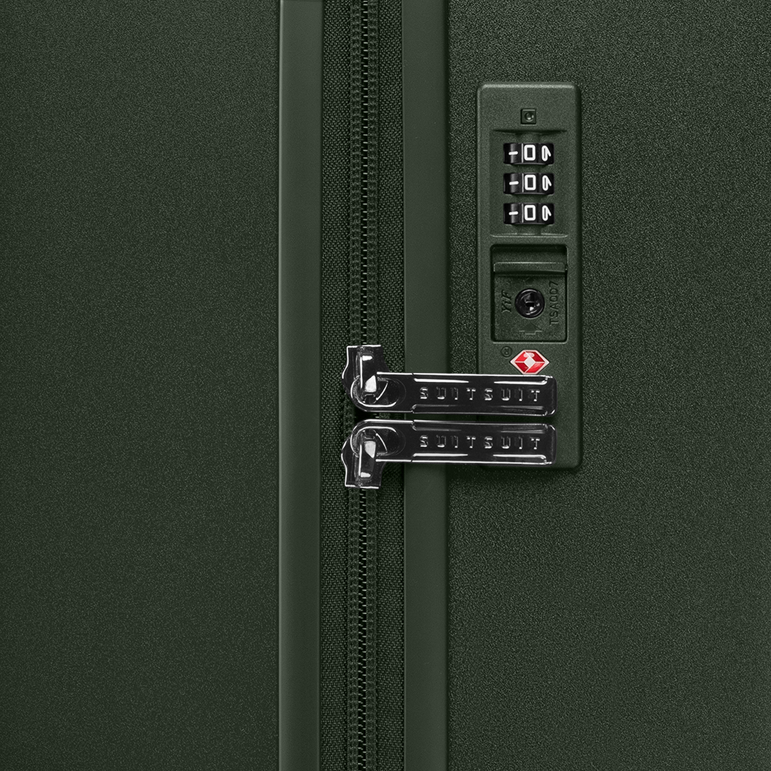 Mystique - Dark Olive - Carry-on (55 cm)