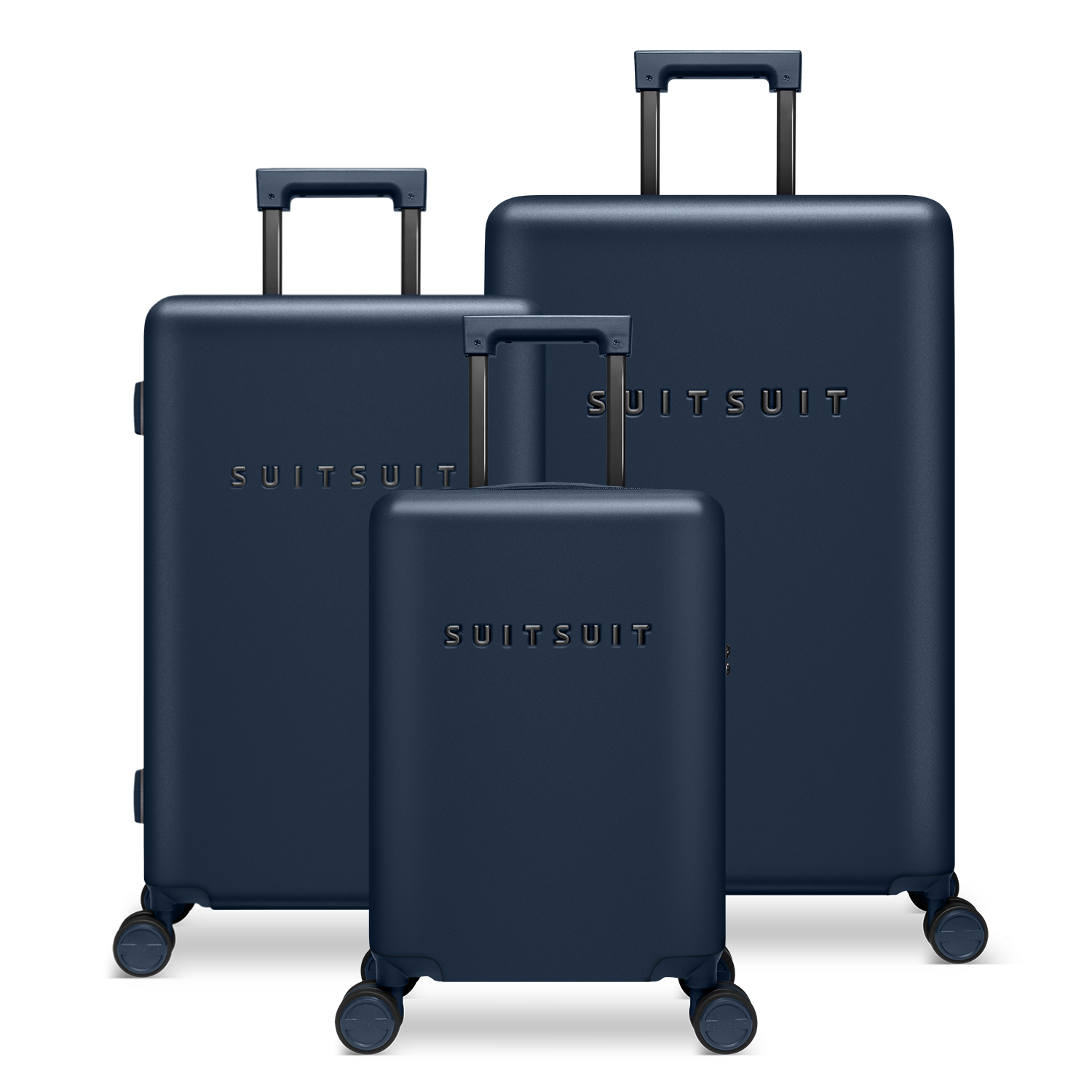 Mystique - Midnight Blue - Luggage Set (55/66/76 cm)