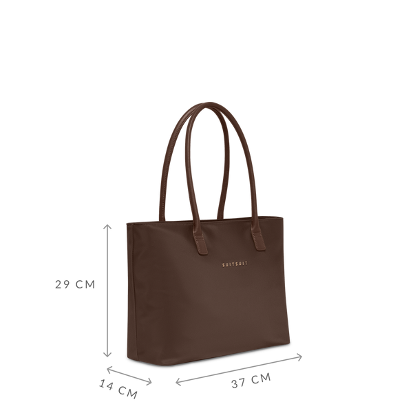Fab Seventies - Cocoa Brown - Daily Tote