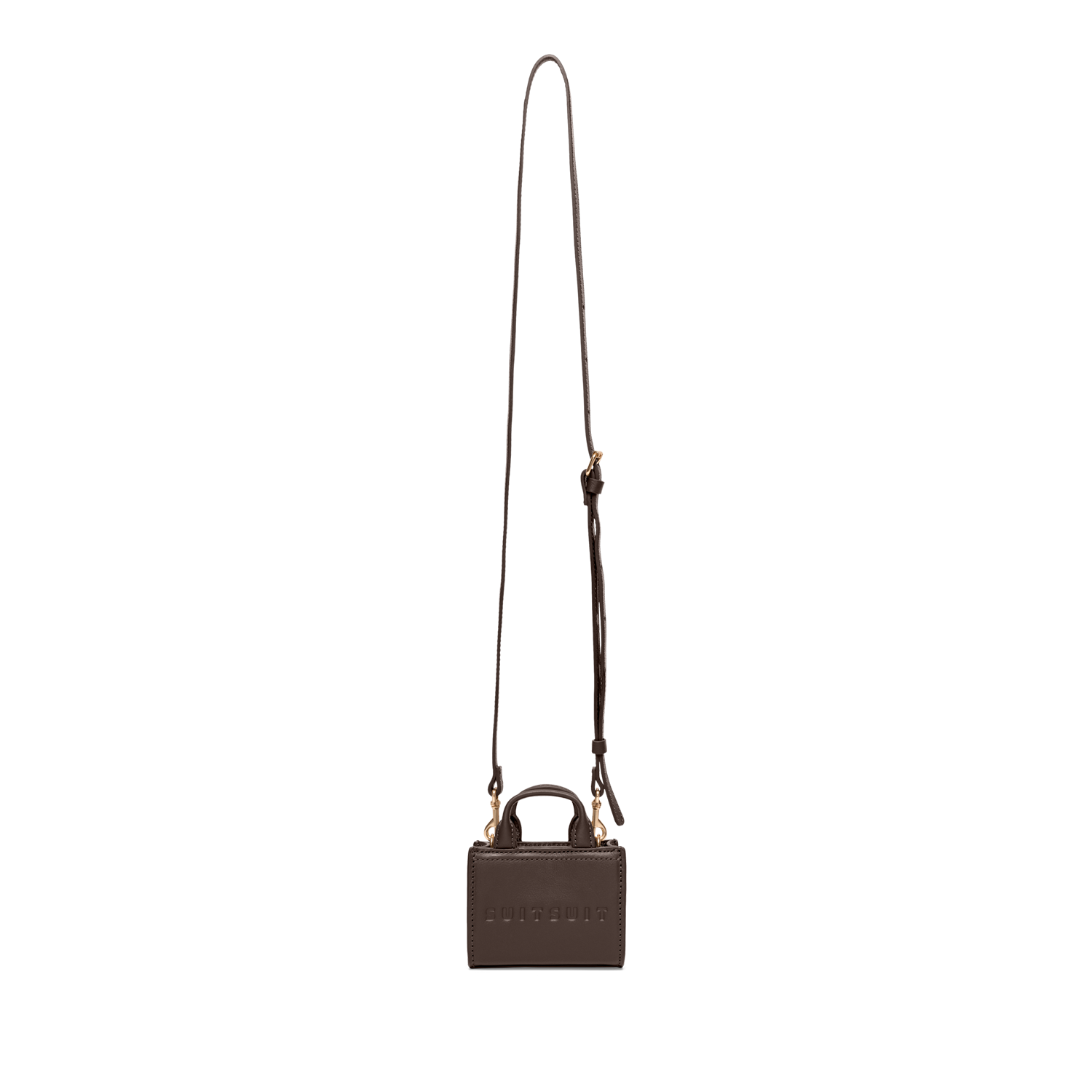 Serenity - Chocolate Brown - Micro Cross Body Bag (Smooth Leather)
