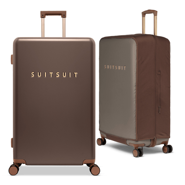 Fab Seventies Special Edition - Chocolate Brown - Safe Travels Set (76 CM)