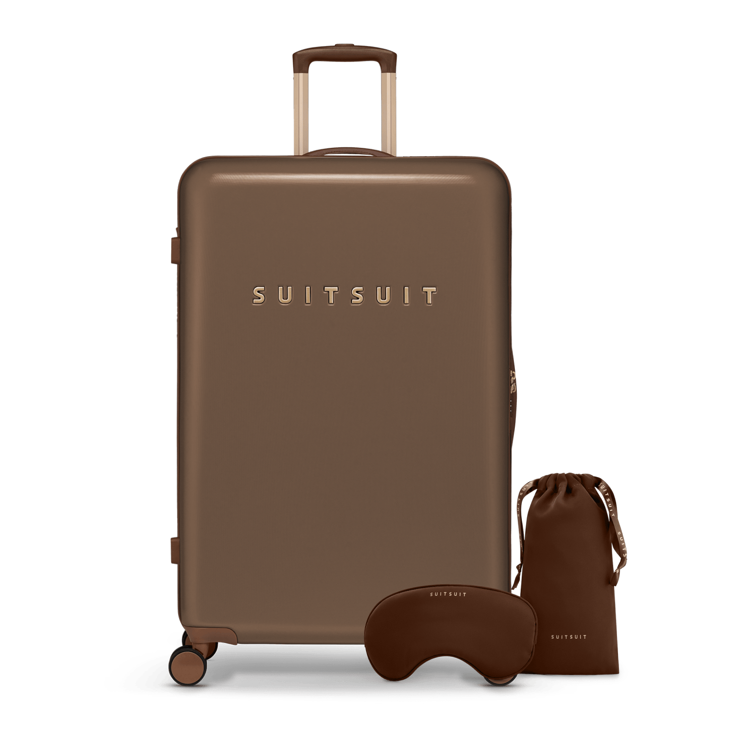 Fab Seventies - Cocoa Brown - Check-in (28 inch)