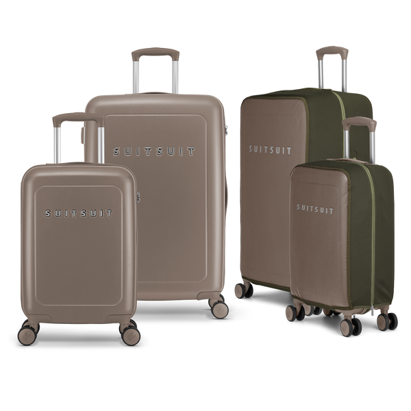 Natura - Plaza Taupe - Safe Travels Set (20/28 INCH)