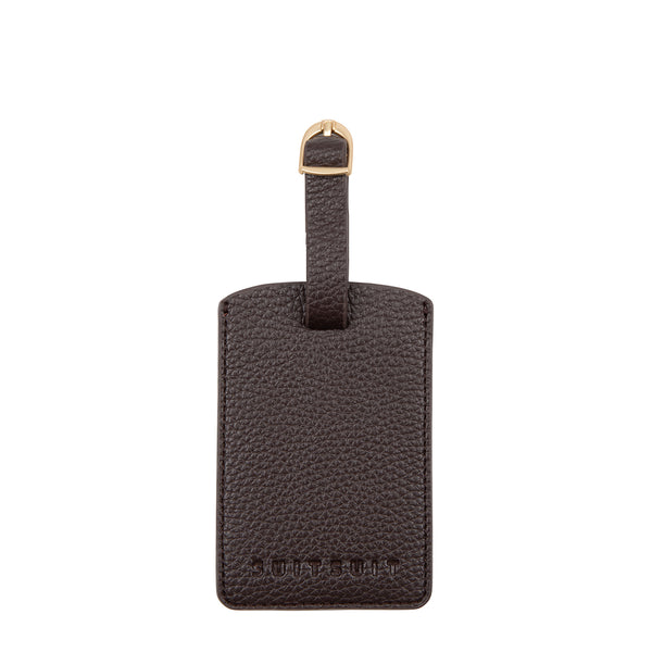 Fab Seventies Classic - Espresso Black - Luggage Tag