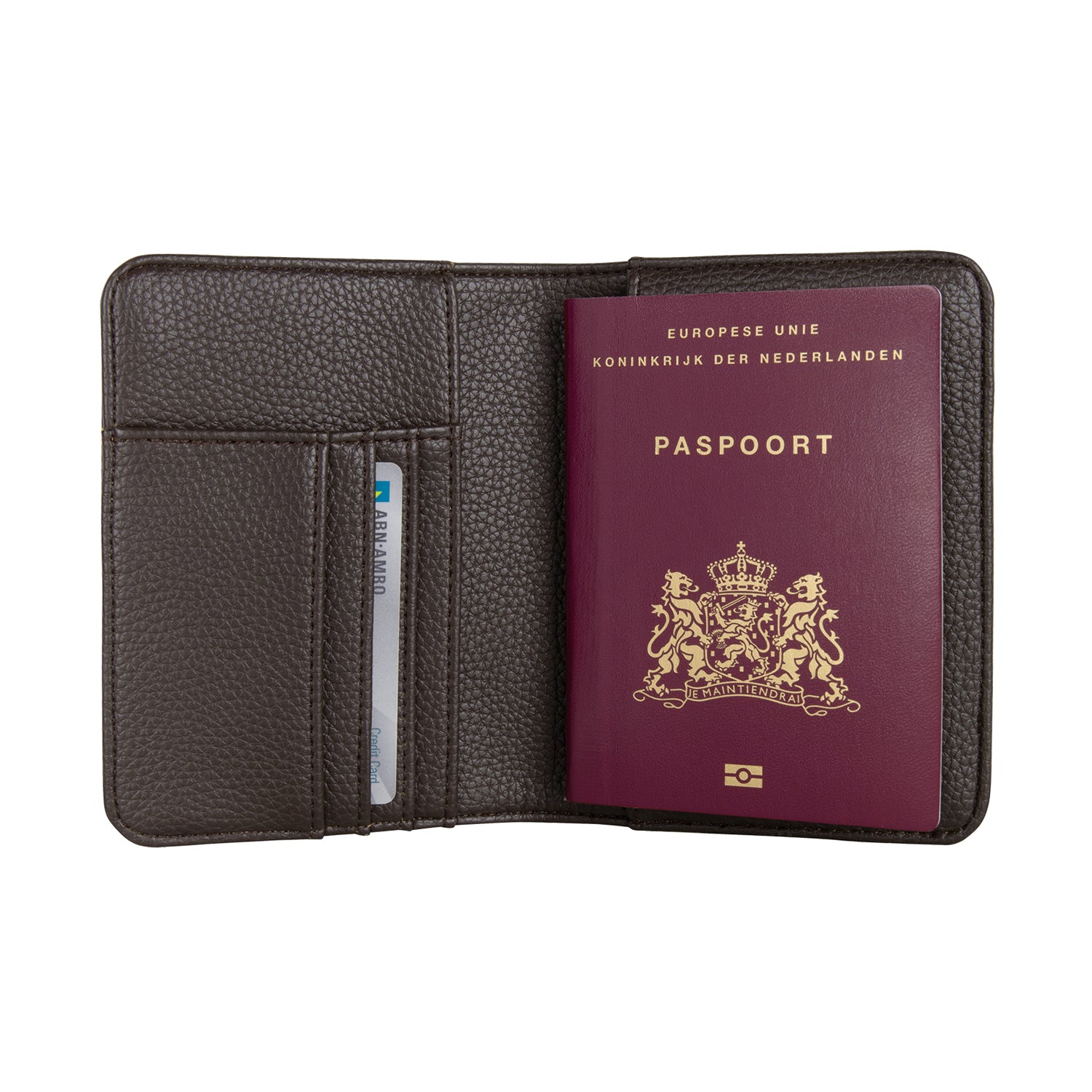 Fab Seventies Classic - Espresso Black - Passport Holder