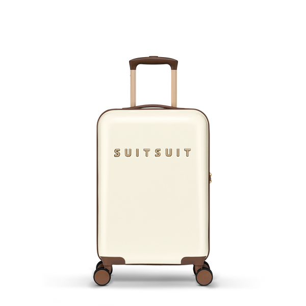 Fab Seventies - Antique White - Carry-on (20 inch)