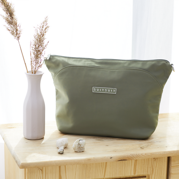 Natura - Dark Olive - Toiletry Bag  XL